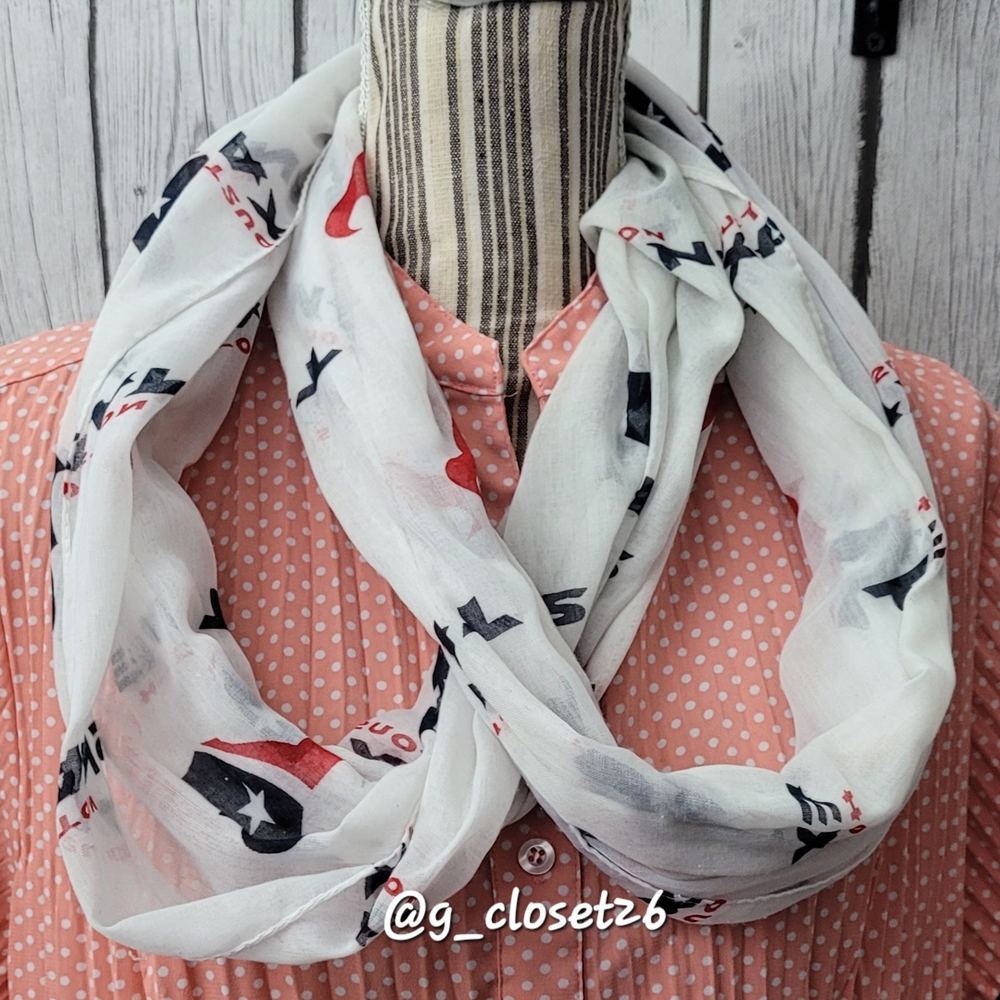 Houston TEXANS Infinity Logo Scarf